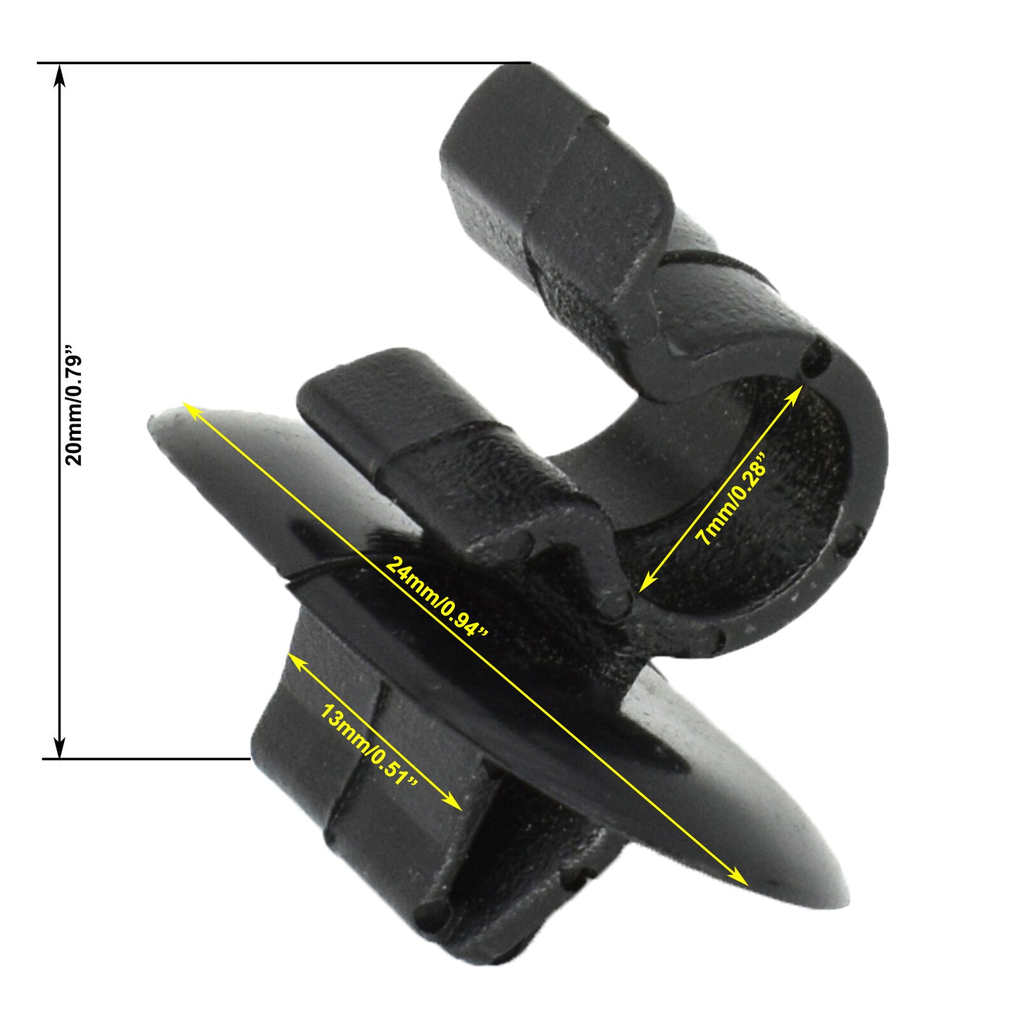 2 bonnet rod bonnet support clips for Citroen Berlingo C2 C3 C4 C5 AX