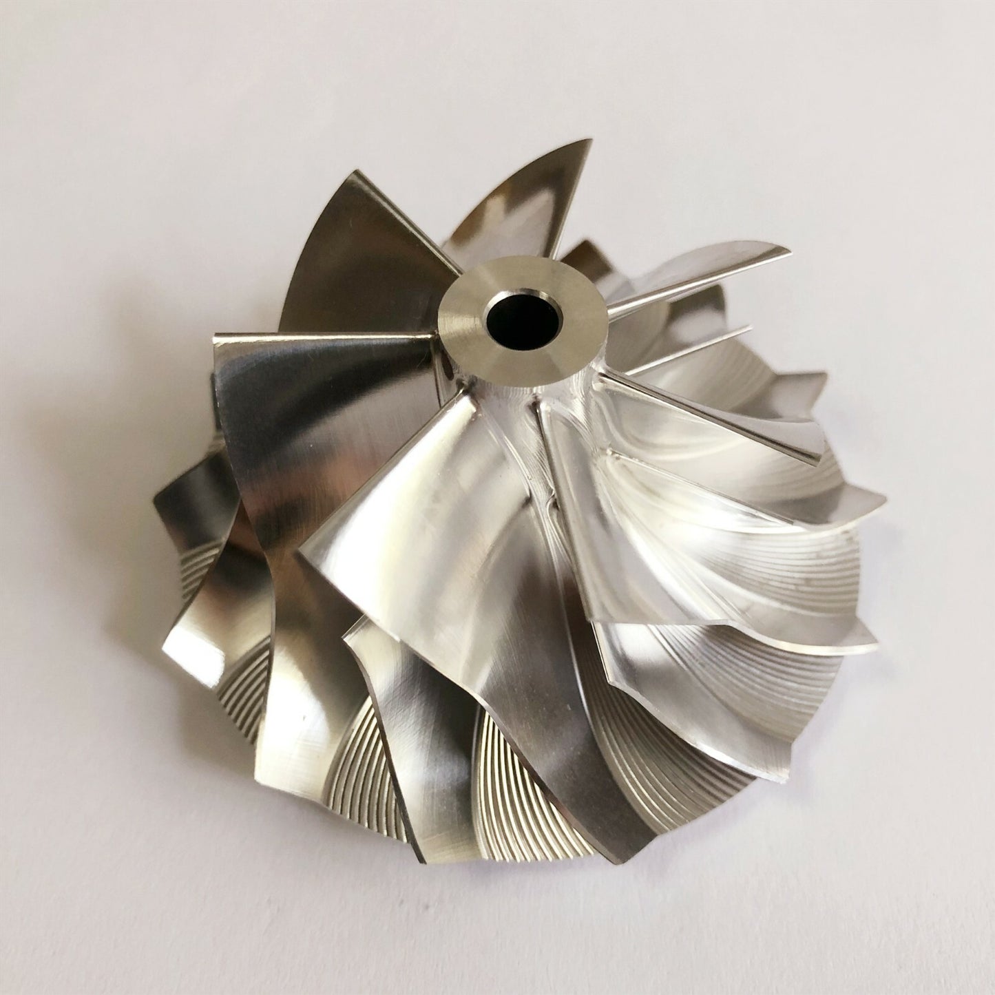 GTB2260V 44.52/60.01mm 784369-0002 7+7blades Performance billet compressor wheel