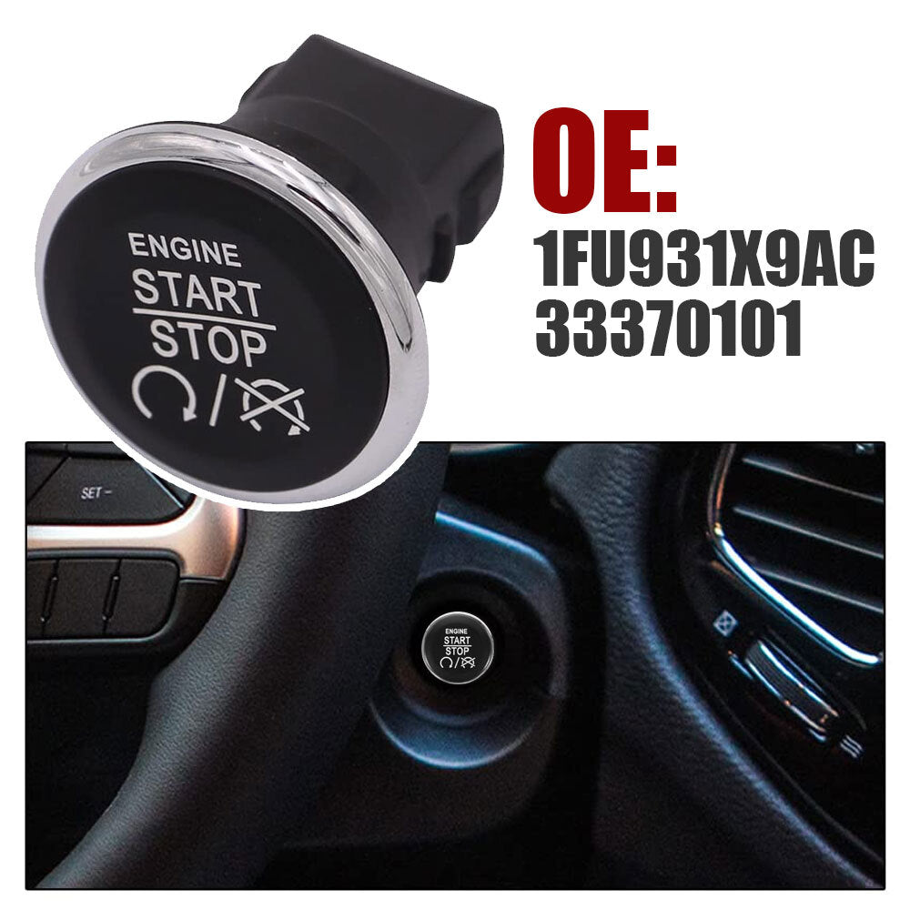 Push the engine start/stop button switch for 2009-2013 for Jeep Grand Cherokee for Dodge models.