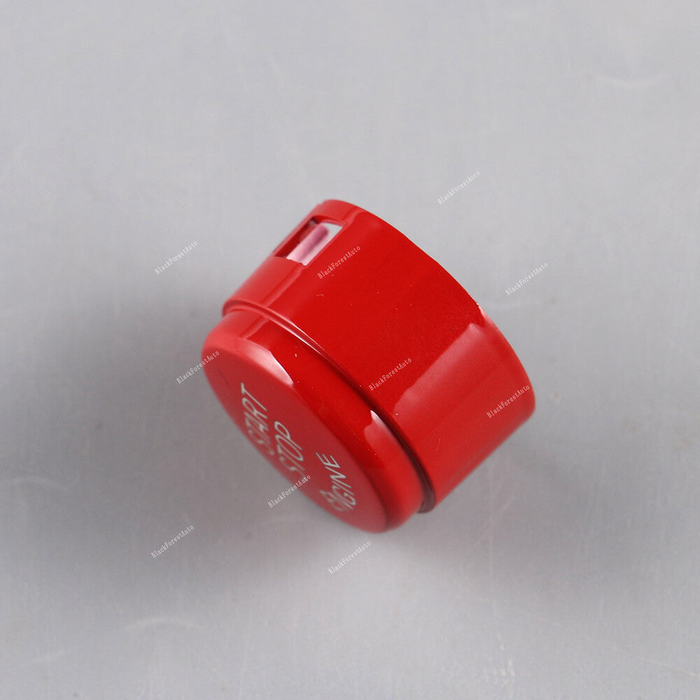 Engine Ignition Start Stop Switch Button Cap Red Fit for BMW 5 6 Series 2009-2013