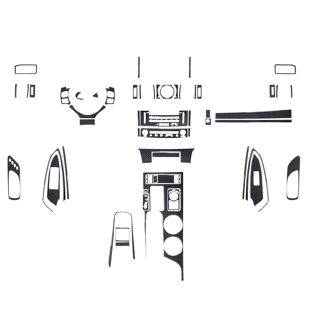 Carbon Fiber Interior Full Set Cover Trim Kit for Lexus RC300 350 200T 2015-2020