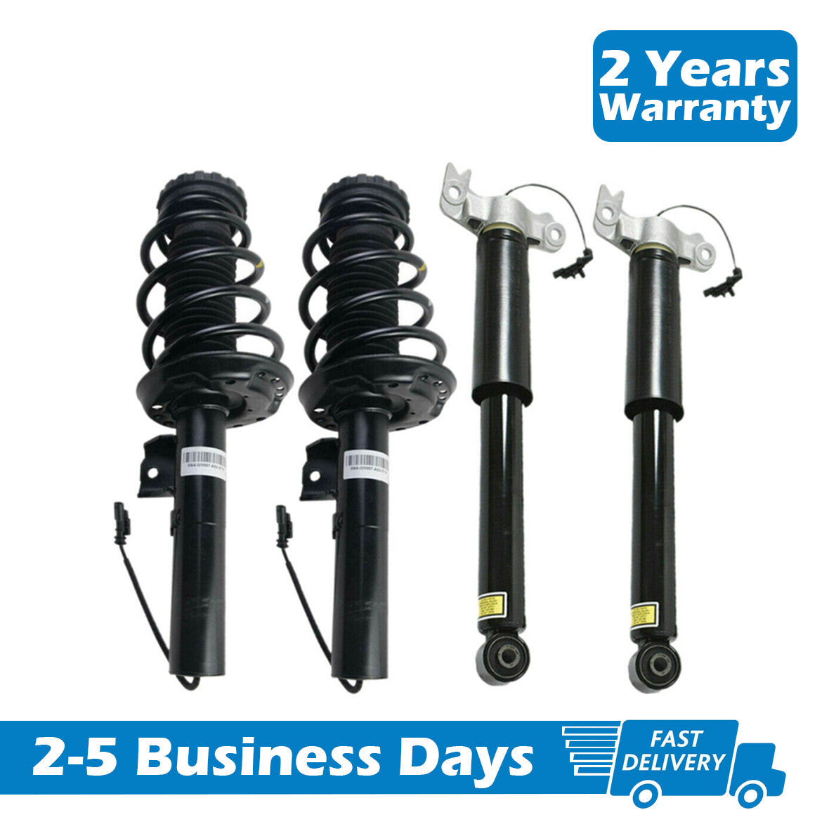 Front and rear suspension shock absorber struts with electric adjustment suitable for Cadillac XTS 2013-19 23220530