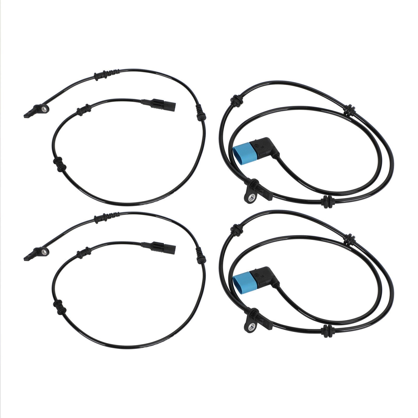 4 Front and rear ABS wheel speed sensors suitable for Mercedes W176 2469059402 2465402510 TP2