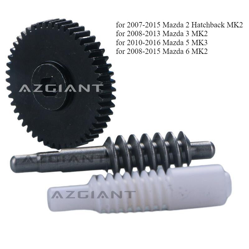 Side mirror folding motor gear kit for Mazda 2 Hatchback MK2/3 MK2/5 MK3/6 MK2