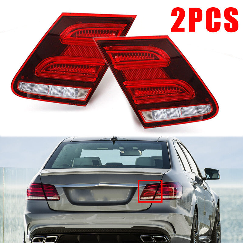 2Pcs for Mercedes-Benz E Class W212 2014-2016 Pair Innerside LED Rear TailLight