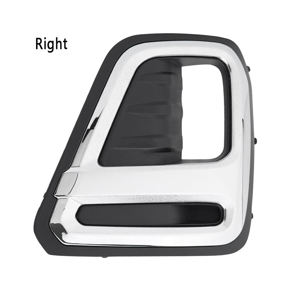 1 Pair Front Bumper Fog Light Trim Cover Cap Bezel For 2019-2021 for Subaru Forester