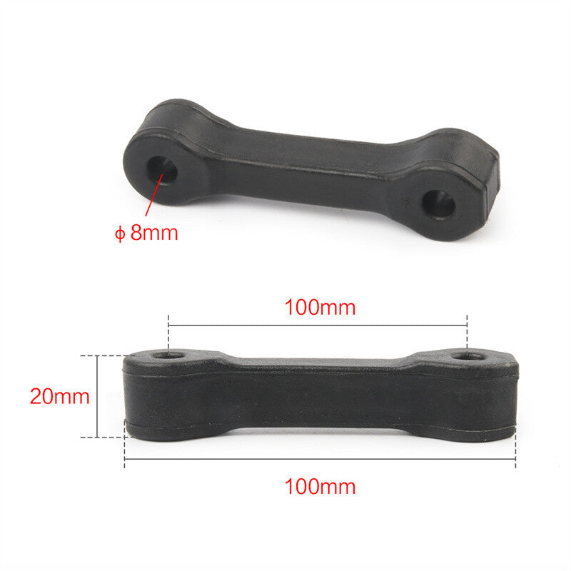 Hood Latch Upgrade Kit Fits for Jeep for Wrangler JK 2007-2017 Stops Shake Rattle Black