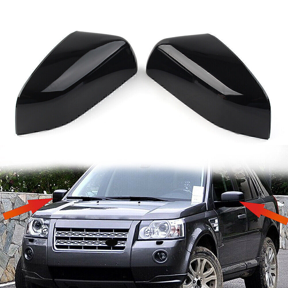 Rearview Mirror Cover Caps for Land Rover LR2 LR4 for Range Rover Sport Freelander 2