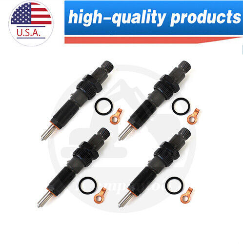 4 Fuel Injectors Nozzles 3932123 For 4BT 3.9L Diesel Engine Truck US