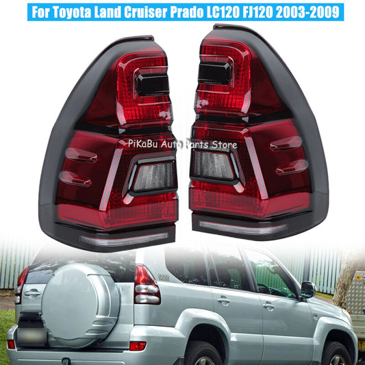 1 Pair Tail Light Brake Lamp for Toyota for Land Cruiser Prado LC120 FJ120 2003-2009