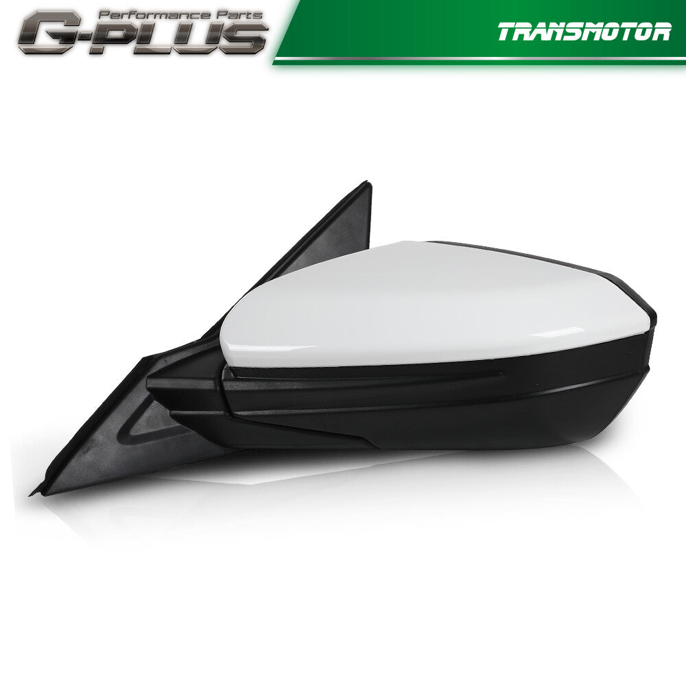 White left driver's side mirror assembly suitable for Honda for Civic Coupe 2016-2021