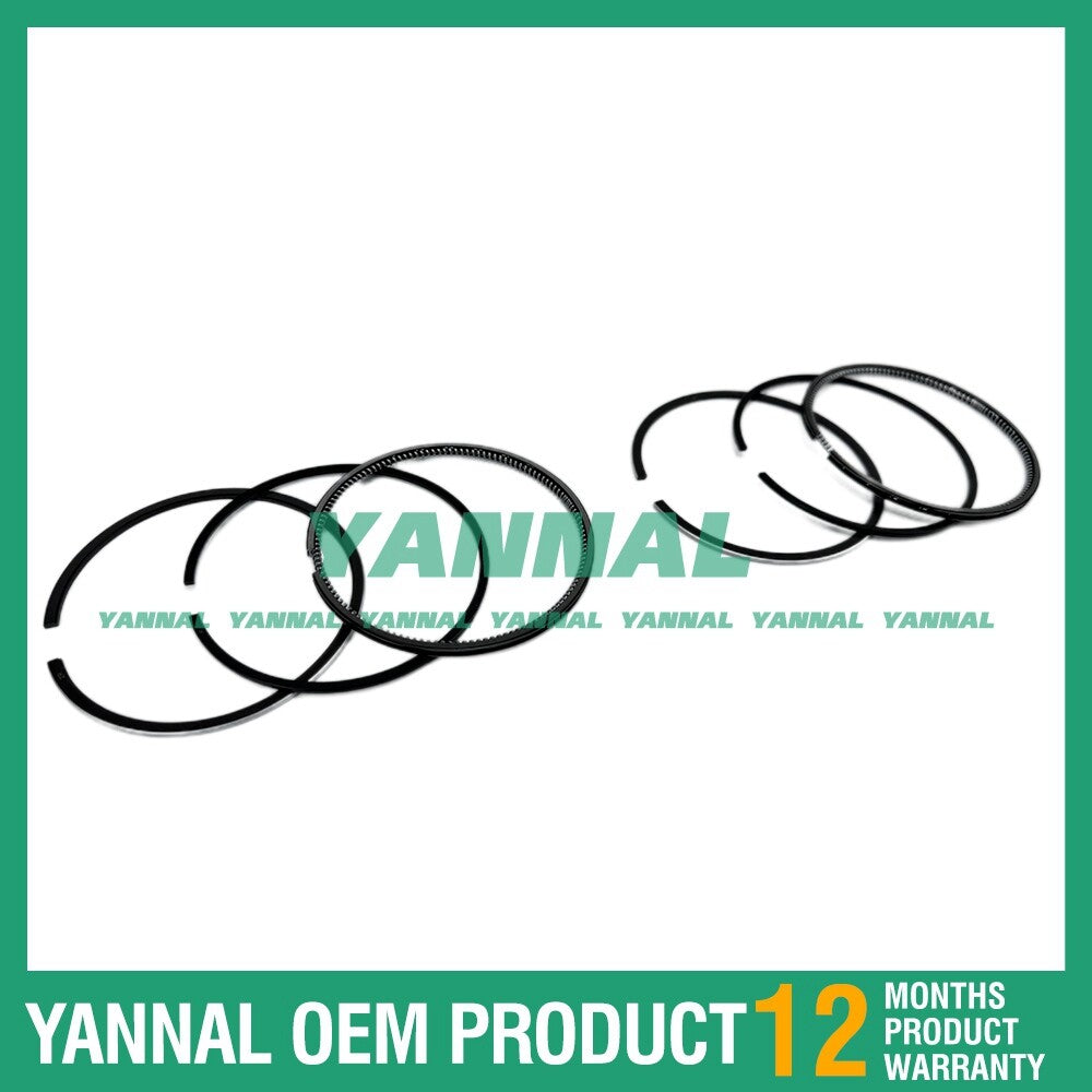 2 new L2E Piston Ring Kits STD for Mitsubishi MT372 Tractors