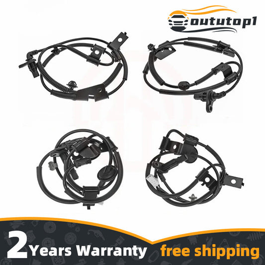 4-pack of new ABS speed sensors for front, rear, left, and right, suitable for Hyundai for Tucson 956702E300