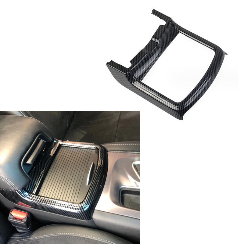 for Dodge Charger 2016-2021 Front Drain Cup Frame Cup Holder Trim Cover