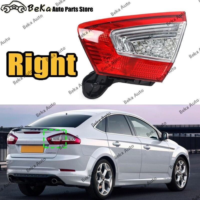 1-piece set of right inner rear taillights for 2011-2012 for Ford Mondeo Fusion DRL.