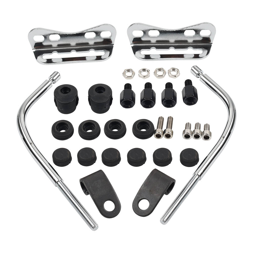 Universal Motorcycle Windshield Mounting Hardware Kit