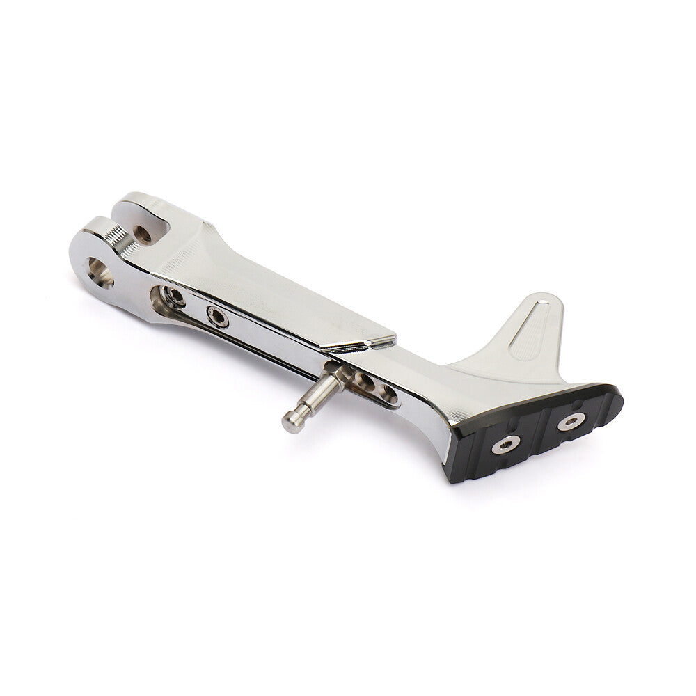 New Black/Silver Parking Support Stand Kickstand For Vespa Sprint 150 Side Rack