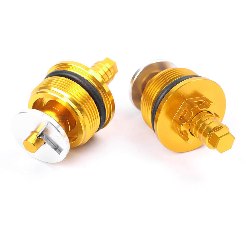 Front Preload Adjusters Fitk Bolts for Honda CBR250R GOLD