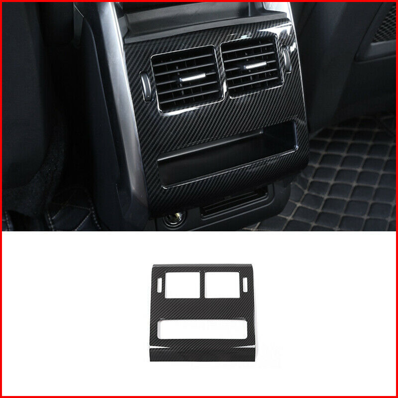 for Rover Range Sport 2014-2017 Carbon Car Rear Air Outlet Vent Panel Trim Cover