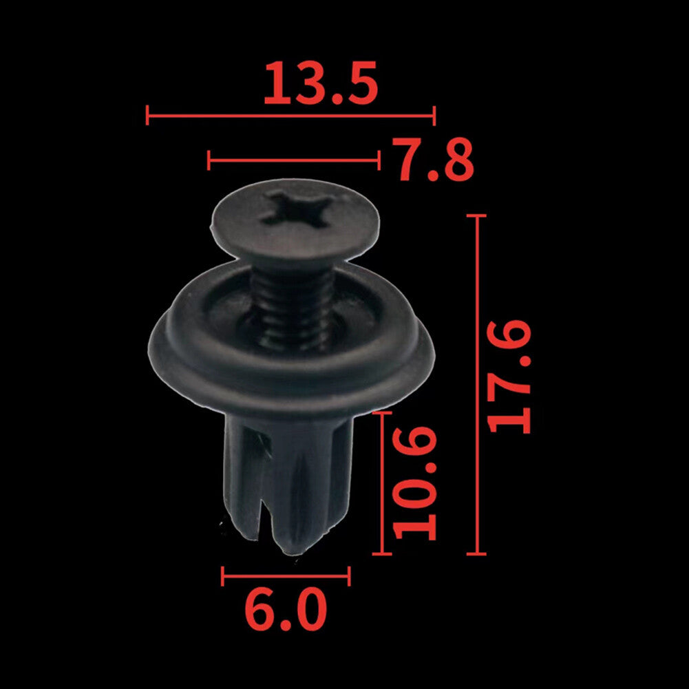10 Car Cowl Vent Panel Trim Retainer Clips for Honda CRX HF