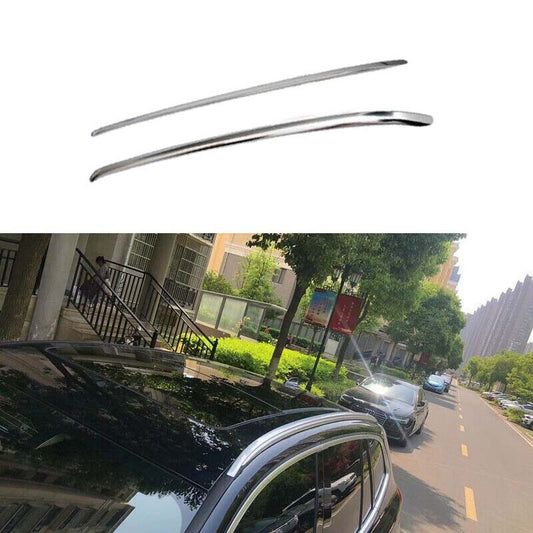 Roof Rail Rack Side Rail Bar Aluminum 2Pcs Fits for BMW IX3 2020 2021 2022