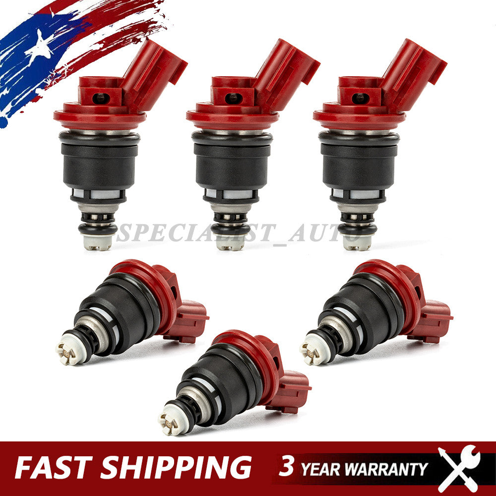 6X Fuel Injectors 1660096E01 for NISSAN 200SX 240SX 300ZX ALTIMA MAXIMA SENTRA