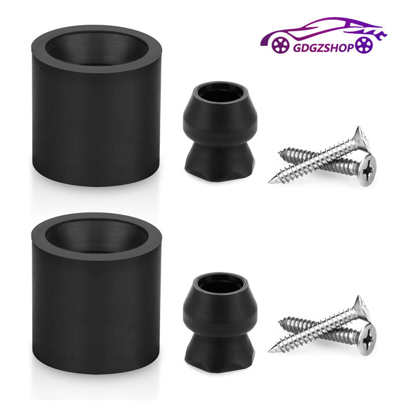 2 Set Trailer Door Holder Kit Low Profile Bumper Door Holder for Most RV Trailer