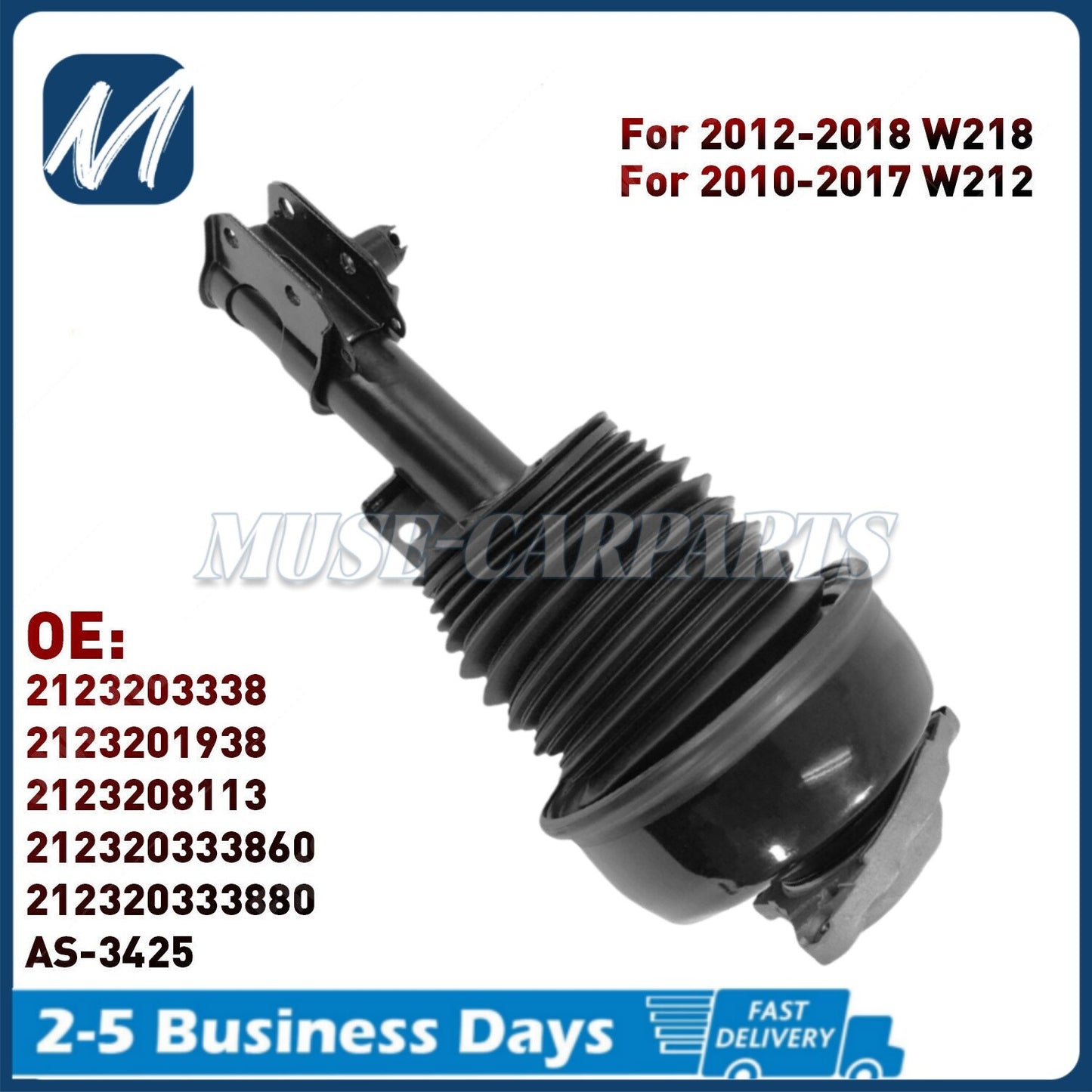 2 Assys Fit front shock absorber struts for Mercedes C117 W246 W176 CLA250 A200 A45 AMG 2.0L