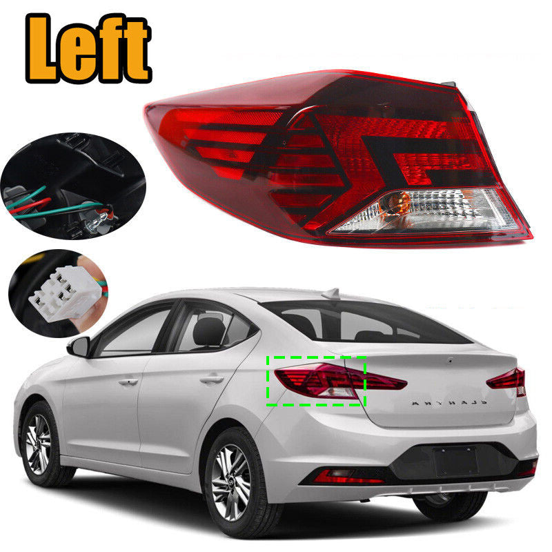 1PCS For 2019-2020 for Hyundai for Elantra Left Outer Taillamp assembly Brake Stop lamp