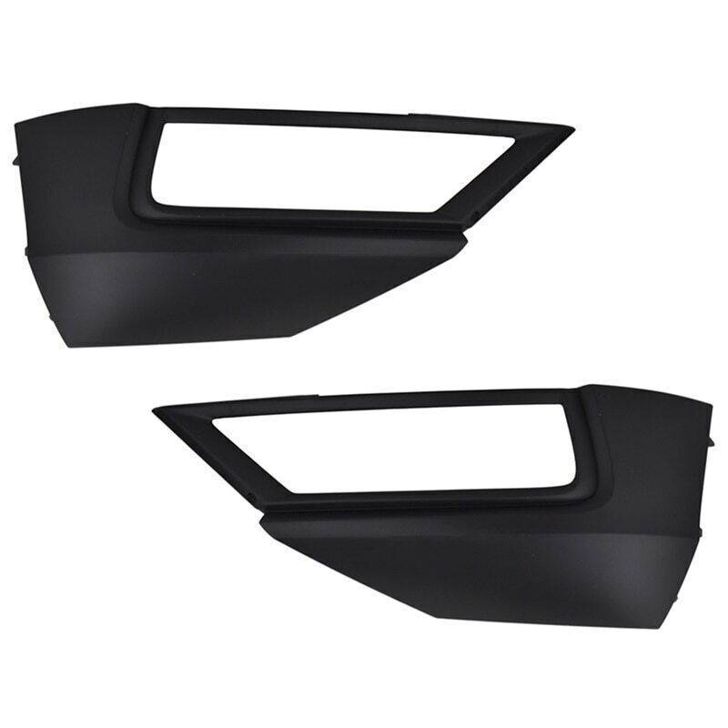 Left New Front Bumper Fog Light Frame for Volkswagen for VW for Tiguan L 2017-2019