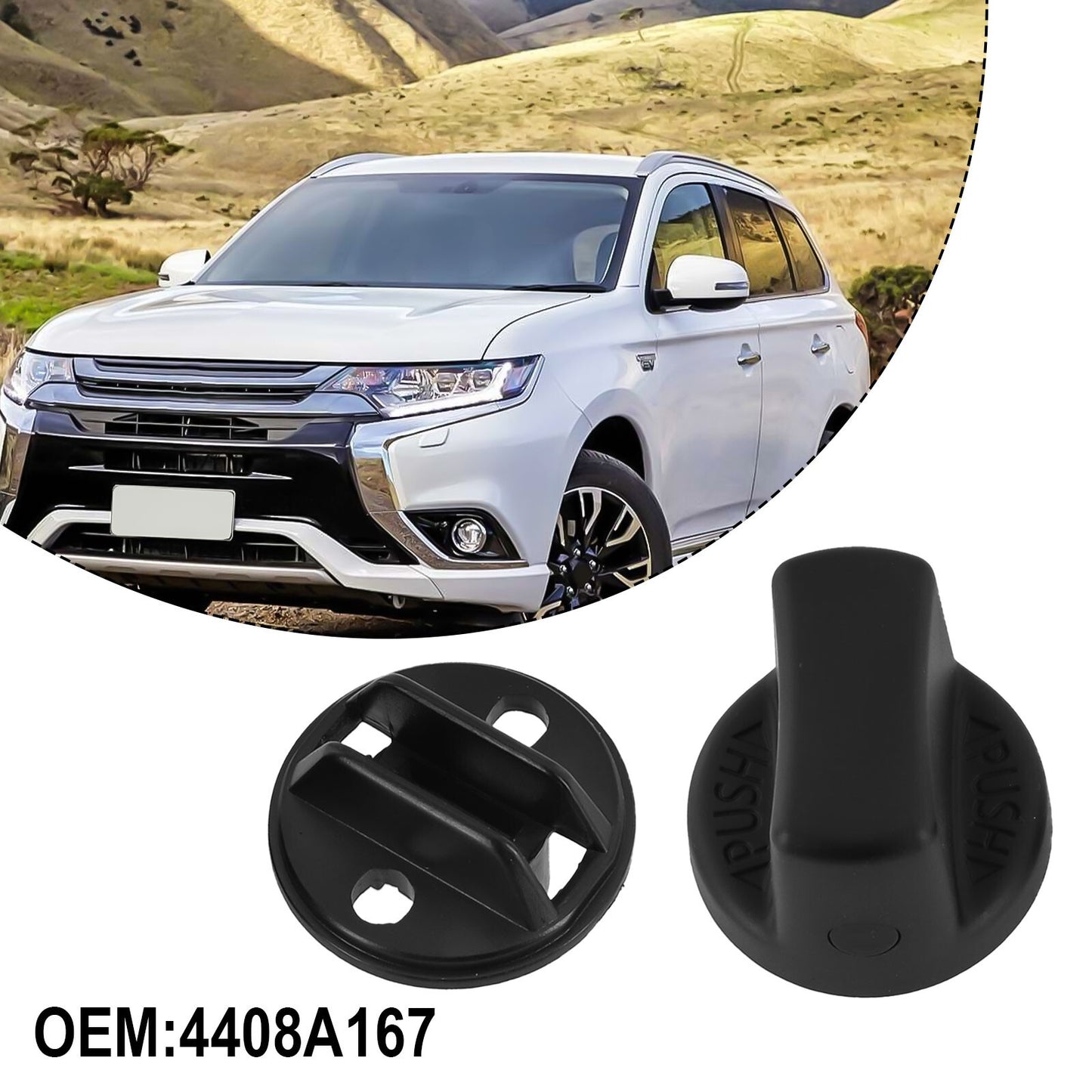 Knob keyless ignition switch for Mitsubishi 4408A167 - easy to install.
