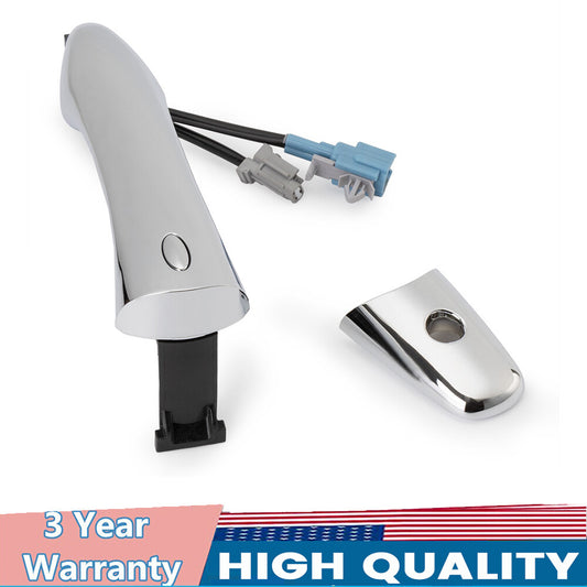 Chrome-plated exterior door handle on the left front drive side is available on 2012-2013 for Infiniti M37 models.