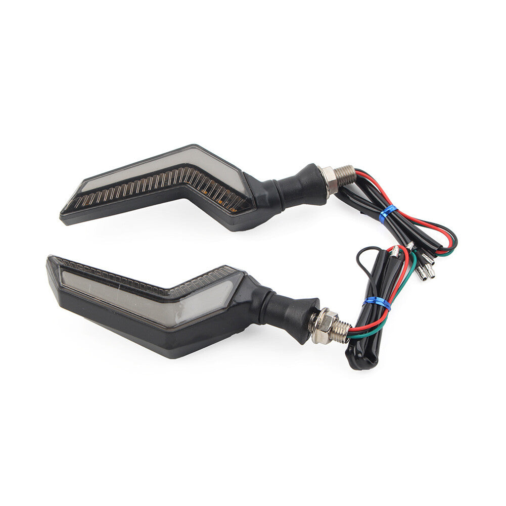 Fit for Honda Motorcycle Flasher LED Turn Signal Lights Amber Blinker DRL Red Lamp