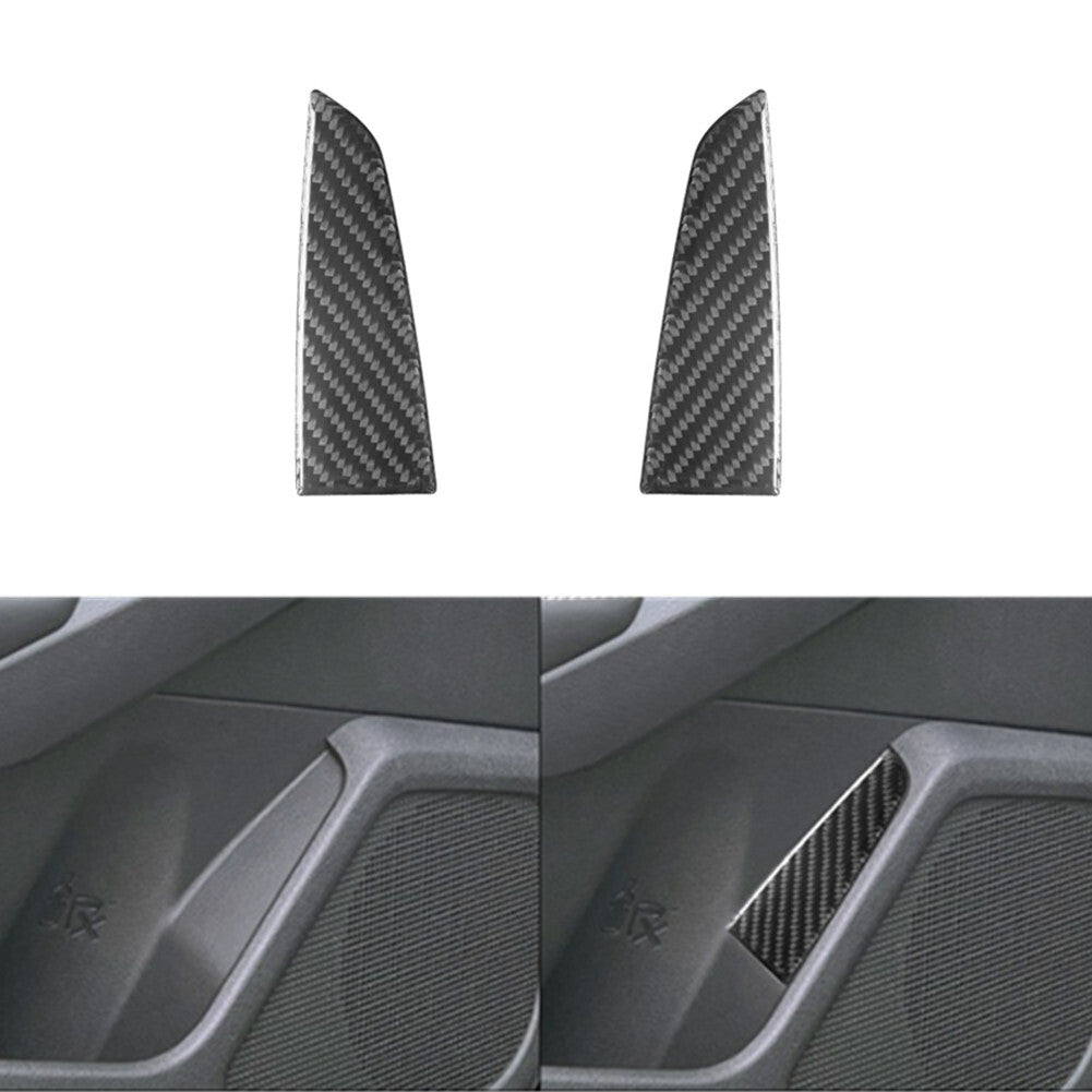 2Pcs Carbon Fiber Rear Door Pull Panel Cover Trim for Nissan Altima 2019-2022