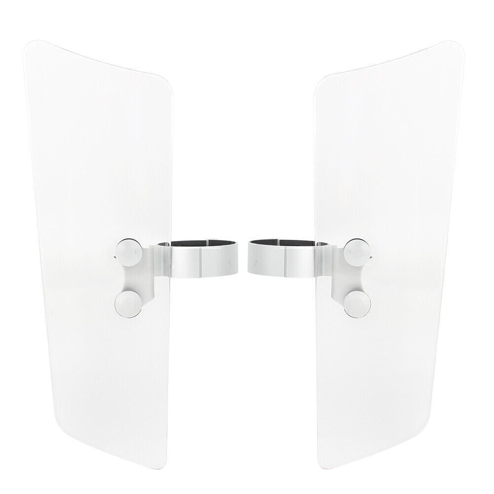 Clear Wind Fork Deflector for Honda VTX1300R for Kawasaki for Suzuki for Yamaha XV950 V-Star