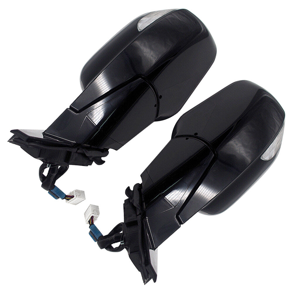 2x RH LH Power Mirror w/ Fold Heated Signal Light Lamp Fits for CR-V 2007-2011
