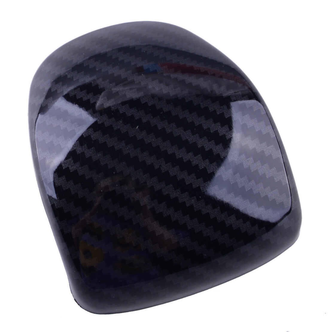 Car Carbon Fiber Look Gear Shift Knob Cover Trim Fit for Kia Soul Forte/K3