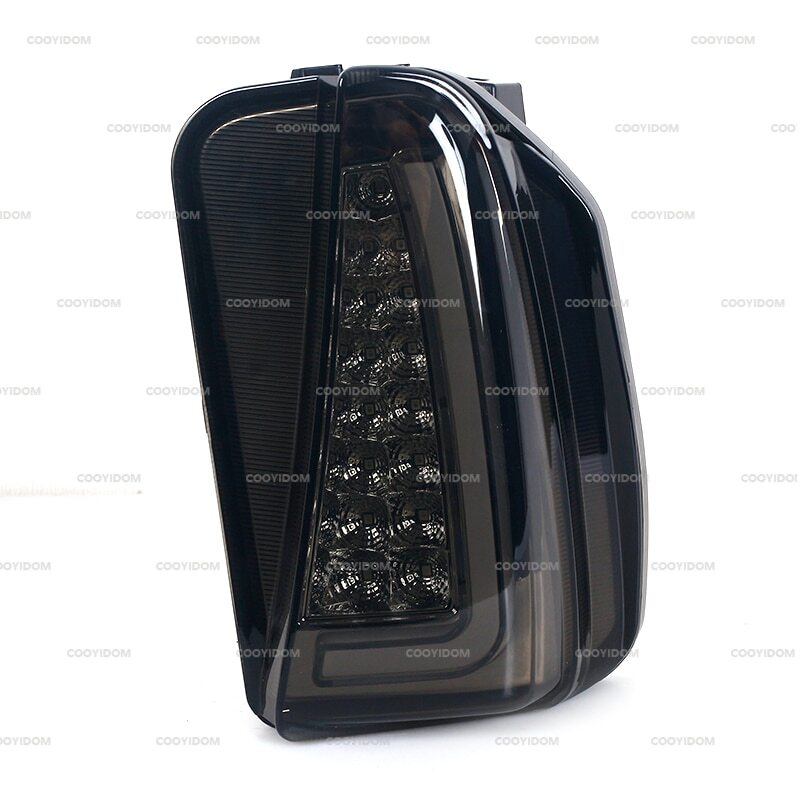 One pair of smoked LED DRL fog lights with turn signals suitable for Toyota Prius 30 series 2012-2014.