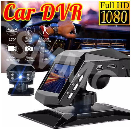 Full HD Dash Cam Driving Recorder Car DVR Camera Parking Monitor Night Vision