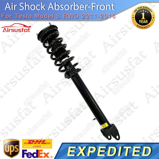 for Tesla for Model S 2011-2016 Front L/R Air Shock Assembly Coil Spring Strut RWD