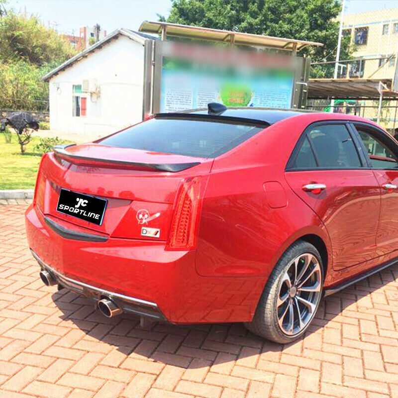 Real Carbon Fiber New Rear Door Trunk Tailgate Cover for Cadillac ATS 2013-2019