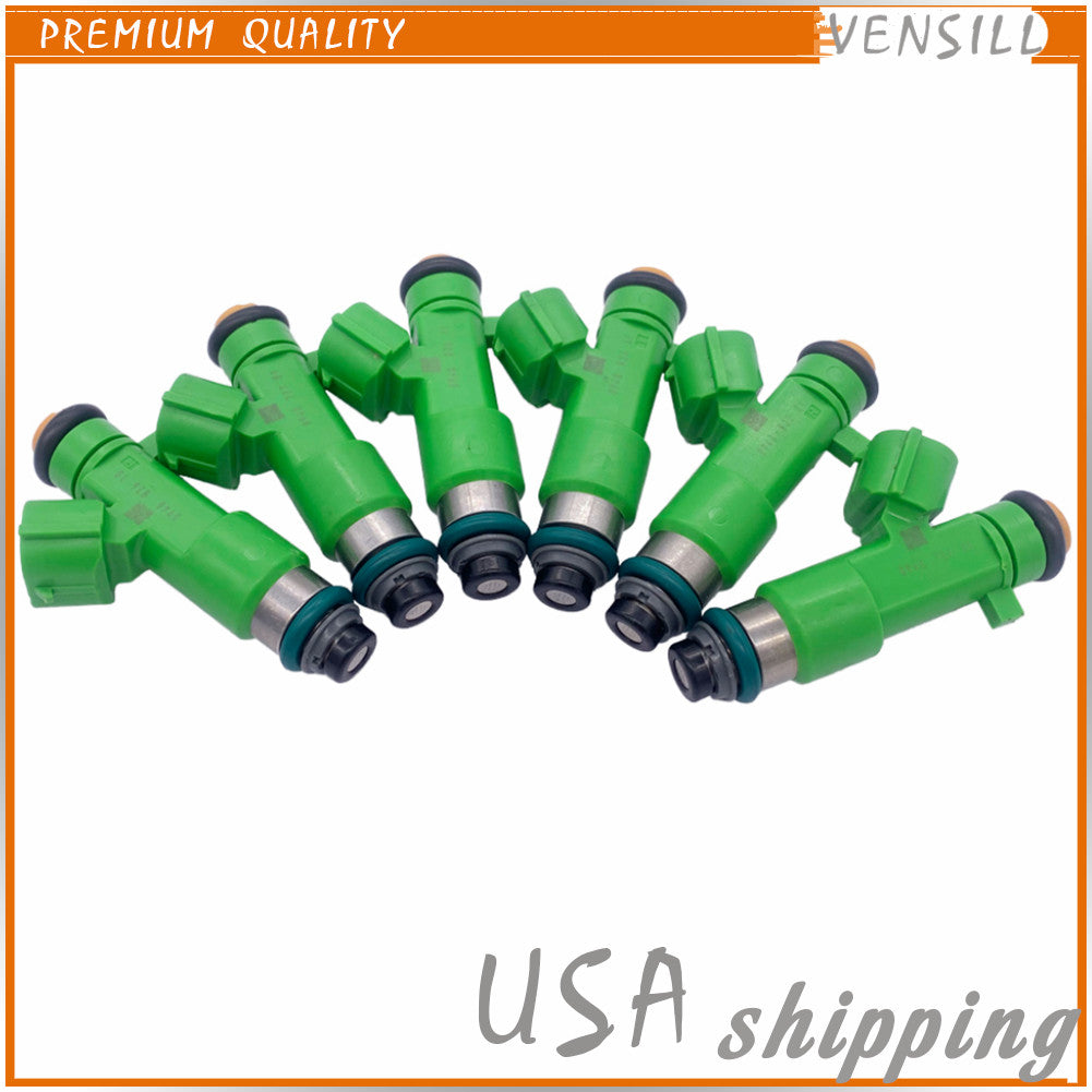 6X Fuel Injectors 16600-JK20A for Nissan 350Z Murano for Infiniti EX35 FX35 G35 3.5L