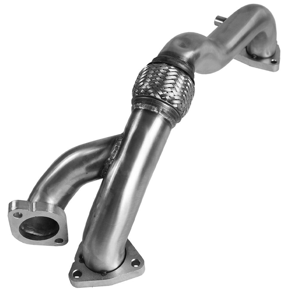 New Heavy Duty Up Pipes with Gaskets For 2008-2010 for Ford 6.4L Diesel