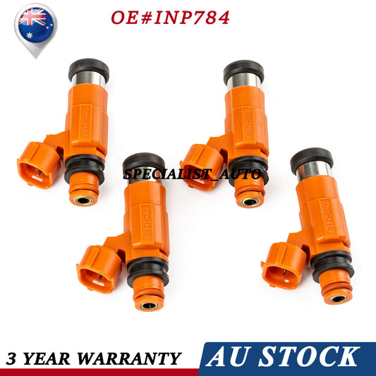 4X CDH210 Fuel Injectors INP784 for Mitsubishi Lancer CE (4G93) 01/97-07/02 1.8L