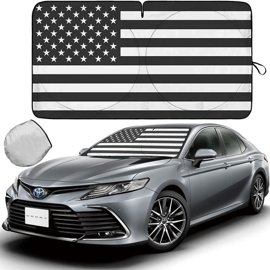 for Lexus Accessories Car Windshield Sunshade US American Flag Sun Shield Cover
