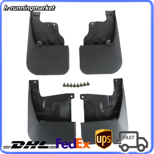 4pcs Mudguard Splash Guards Front  Rear for Toyota Tundra V6 3.5L 2022-2023
