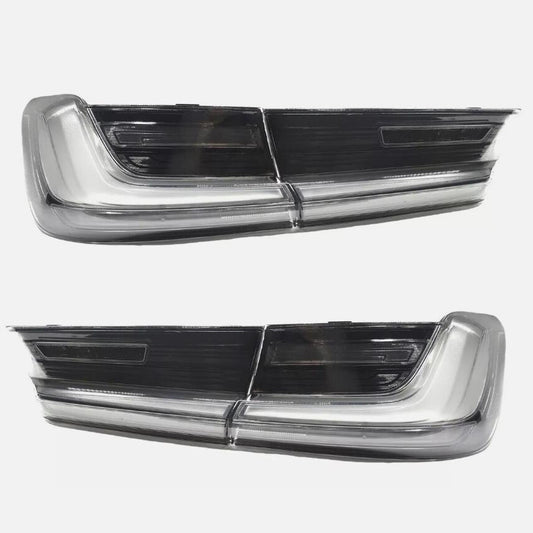 4-Piece Clear Lens LED Taillight Set for 2019-2024 for BMW 3 Series G20 330 M340 G80 M3