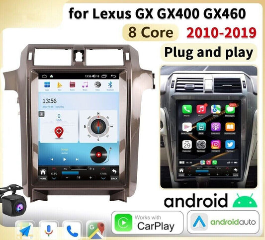 Android GPS Navigation Car Stereo Radio Carplay Player for Lexus Gx Gx400 Gx460