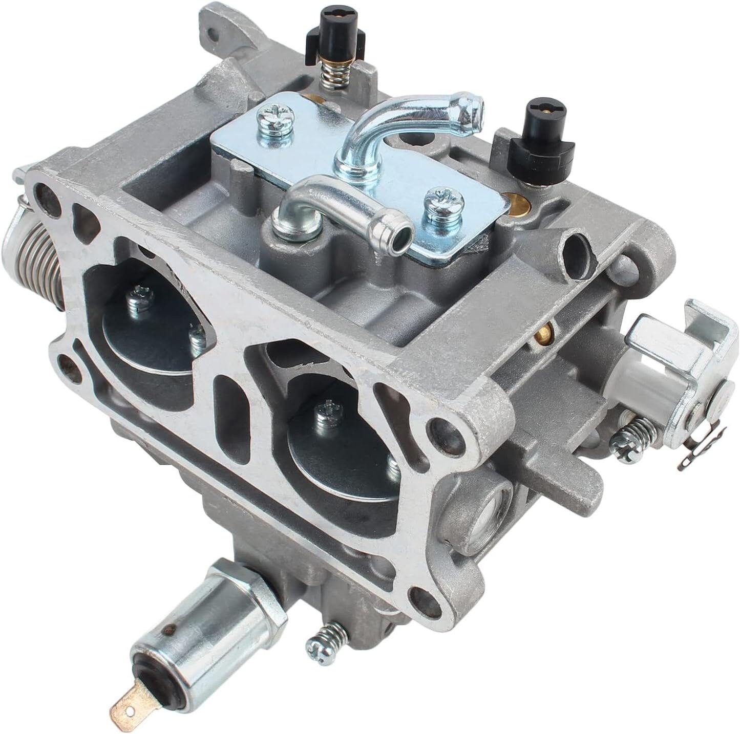 Carburetor with gasket suitable for Kawasaki 15003-2974 and 15004-2063 FD731V engines.