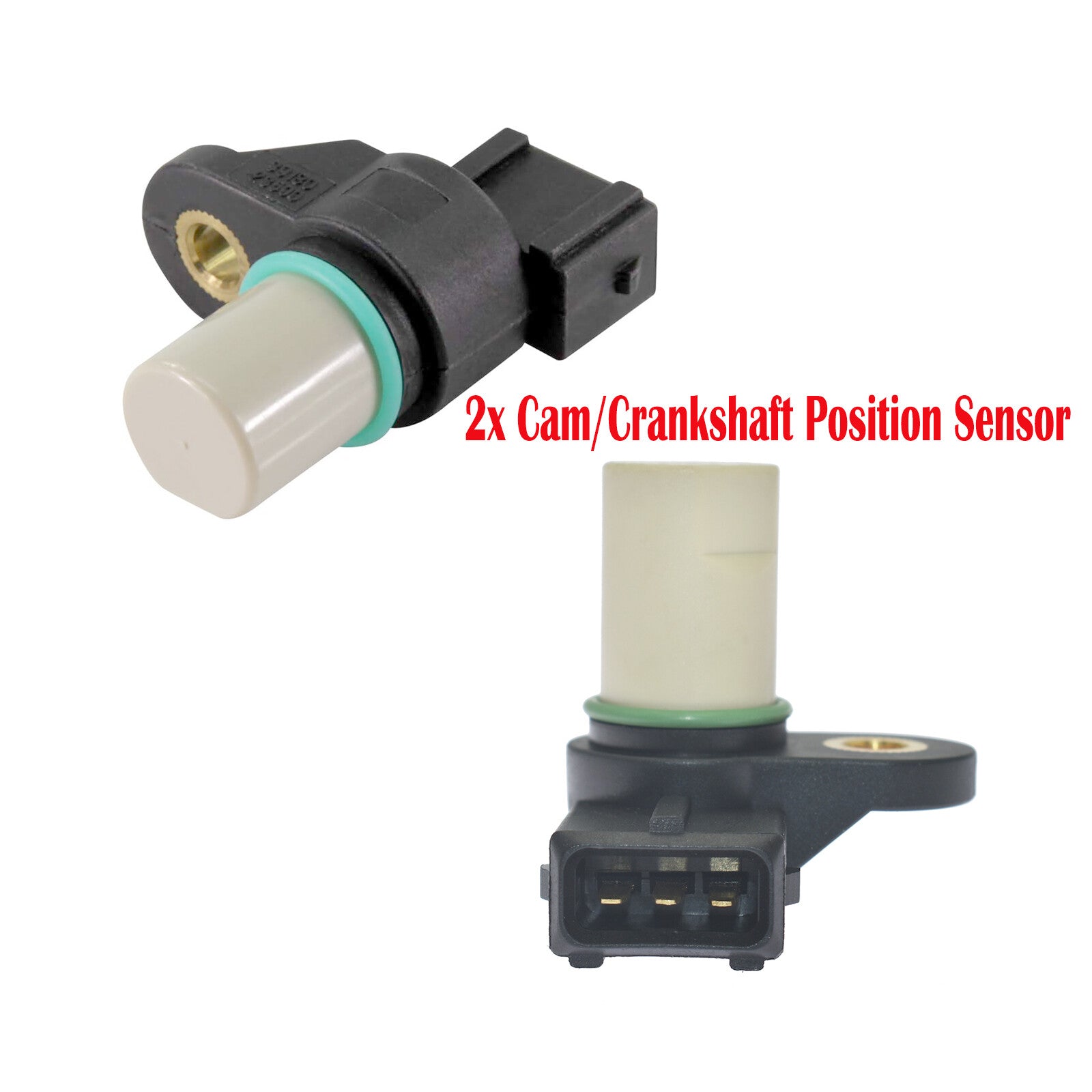 2x Camshaft/Crankshaft Position Sensor for Hyundai for Elantra Tiburon 2.0L 2001-08
